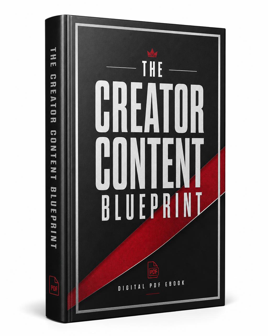 The Creator Content Blueprint PDF cover